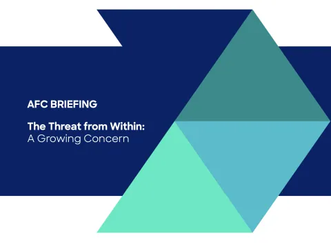 AFC Briefing Insider Threat